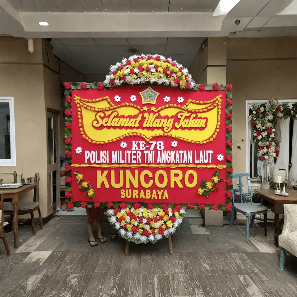 karangan bunga papan 3